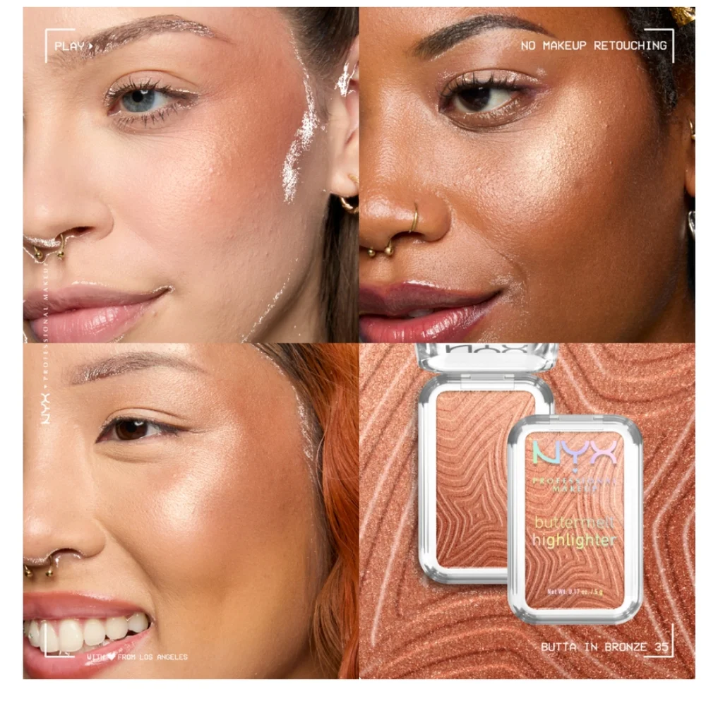 HP 🎉 NYX Professional Makeup Highlighter - Shimmering Bronze ✨🆕